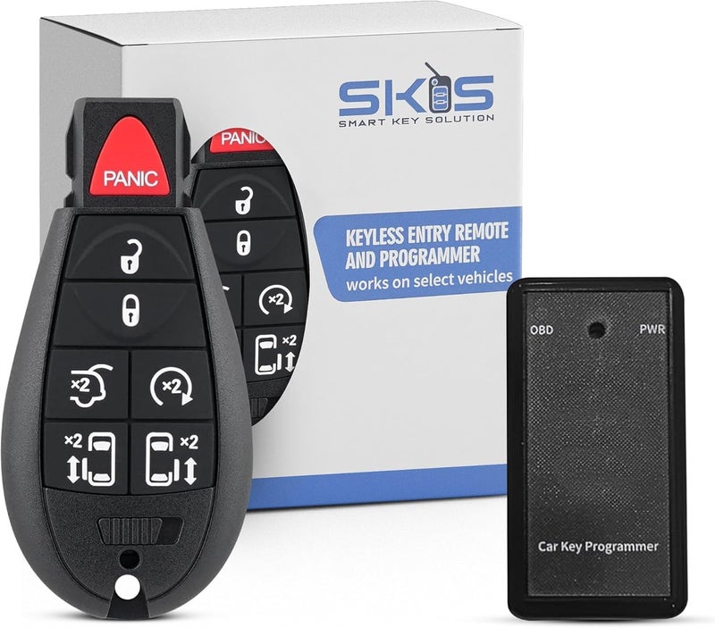 Smart Key Solution Keyless Entry Remote Compatible for Chrysler Town and Country Dodge Grand Caravan 2008 2009 2010 2011 2012 2013 2014 2015 2016 2017 2018 Car Keyless Entry Remote Control M3N5WY783X IYZ-C01C - Image 1